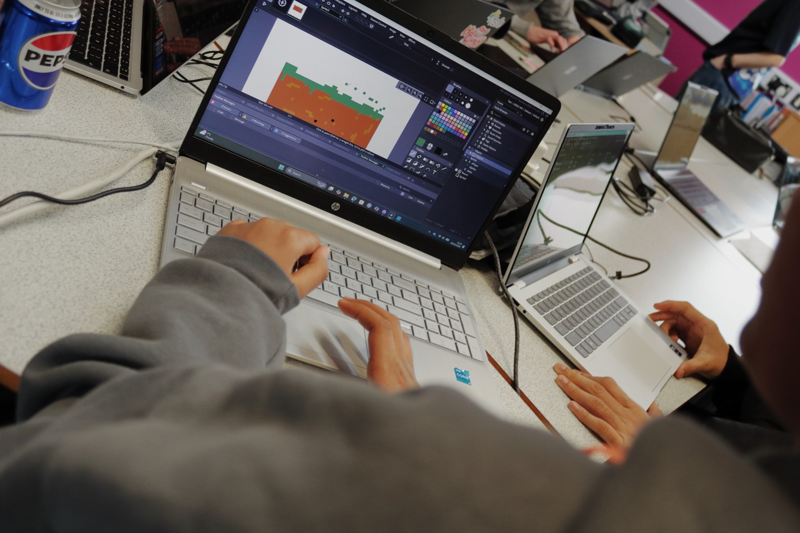 Campfire event photo