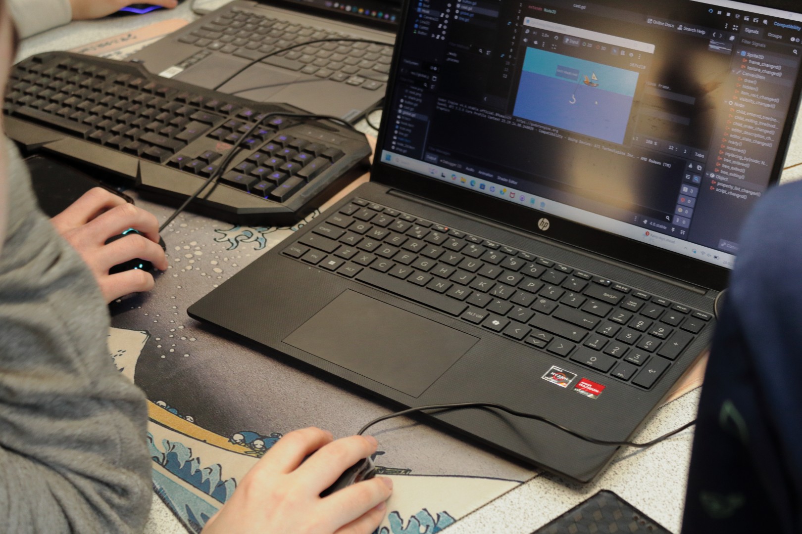 Campfire event photo