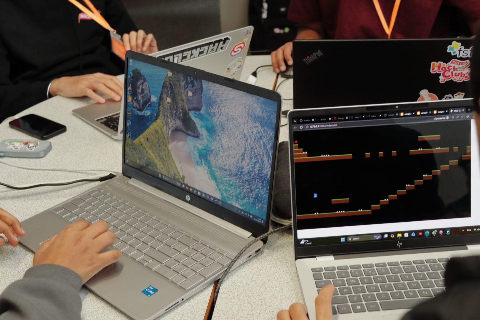 Campfire event photo