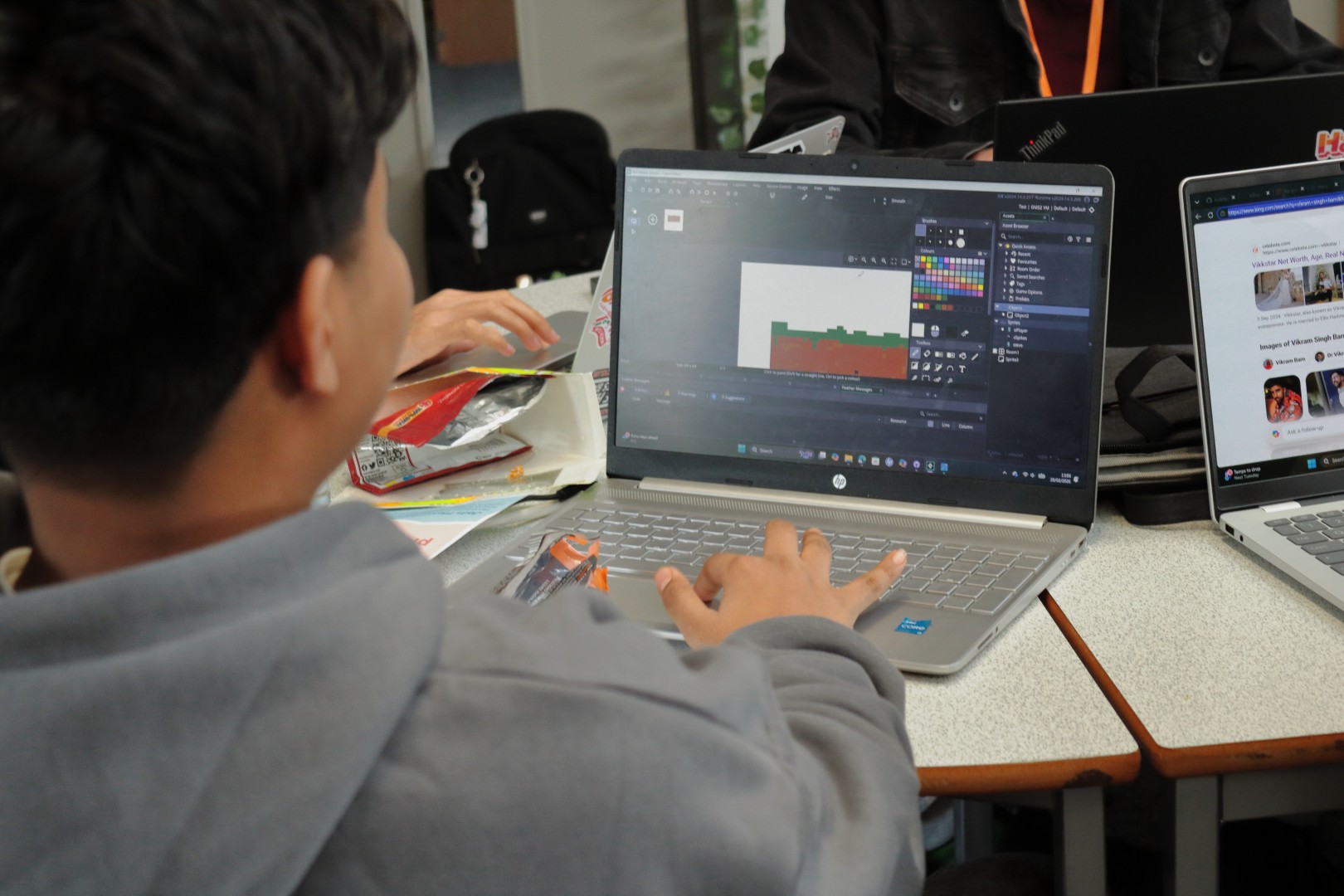 Campfire event photo