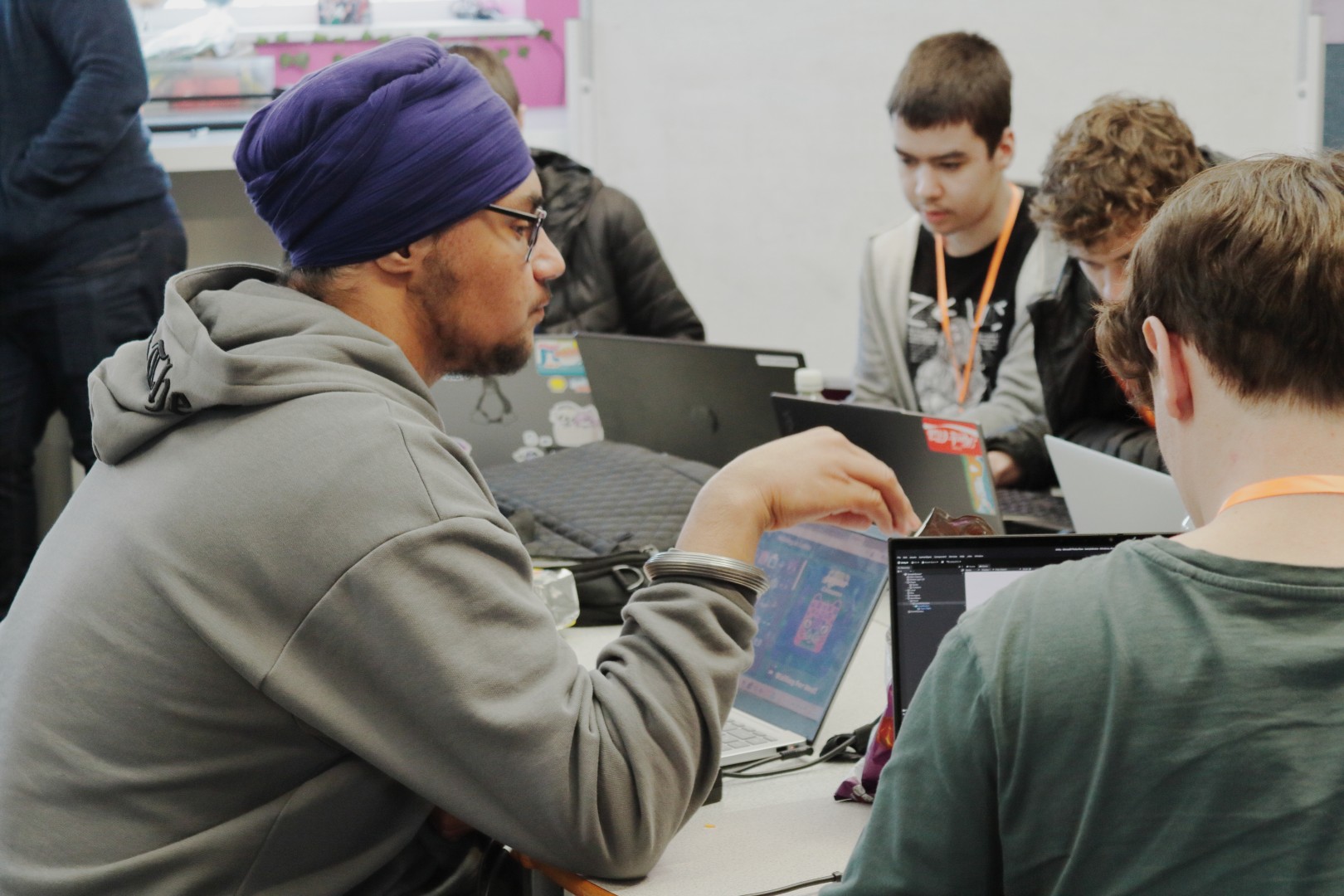 Campfire event photo