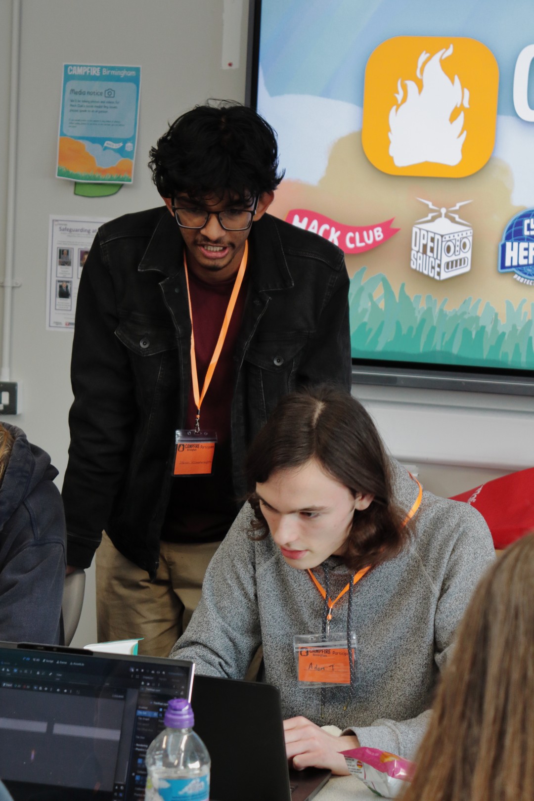 Campfire event photo